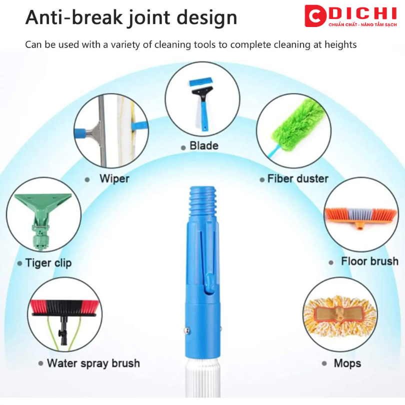 Cây nối lau kính 6M