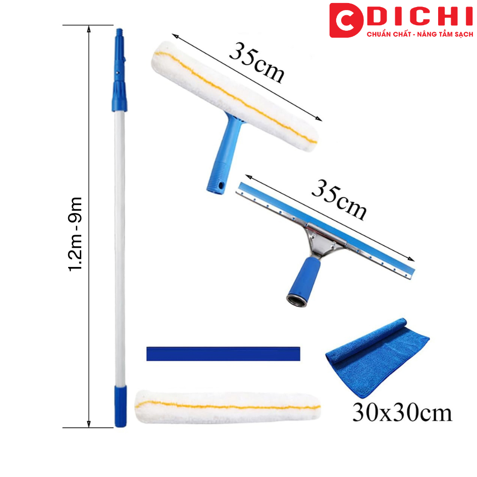 Cây gạt kính inox 35cm