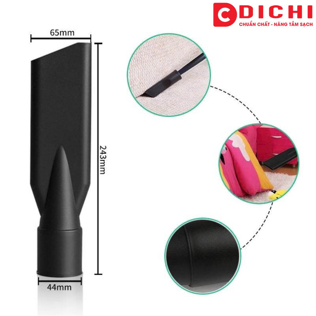 Đầu hút khe máy hút bụi 30L, 70L