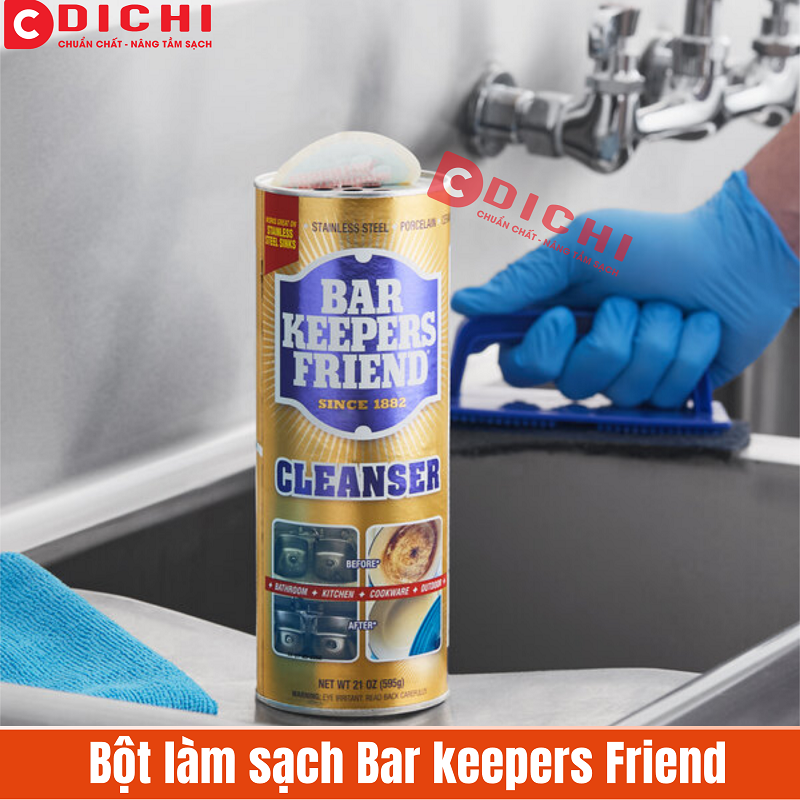 Bột làm sạch Bar Keepers Friend
