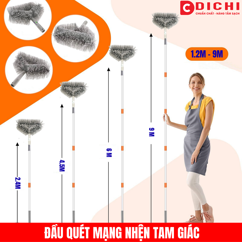 ĐẦU QUÉT MẠNG NHỆN TAM GIÁC
