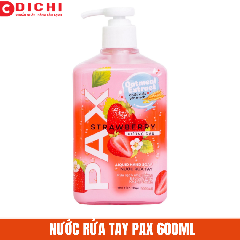 NƯỚC RỬA TAY PAX 600ML