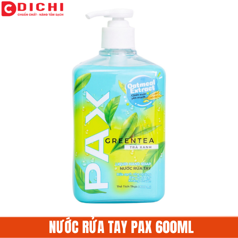 NƯỚC RỬA TAY PAX 600ML
