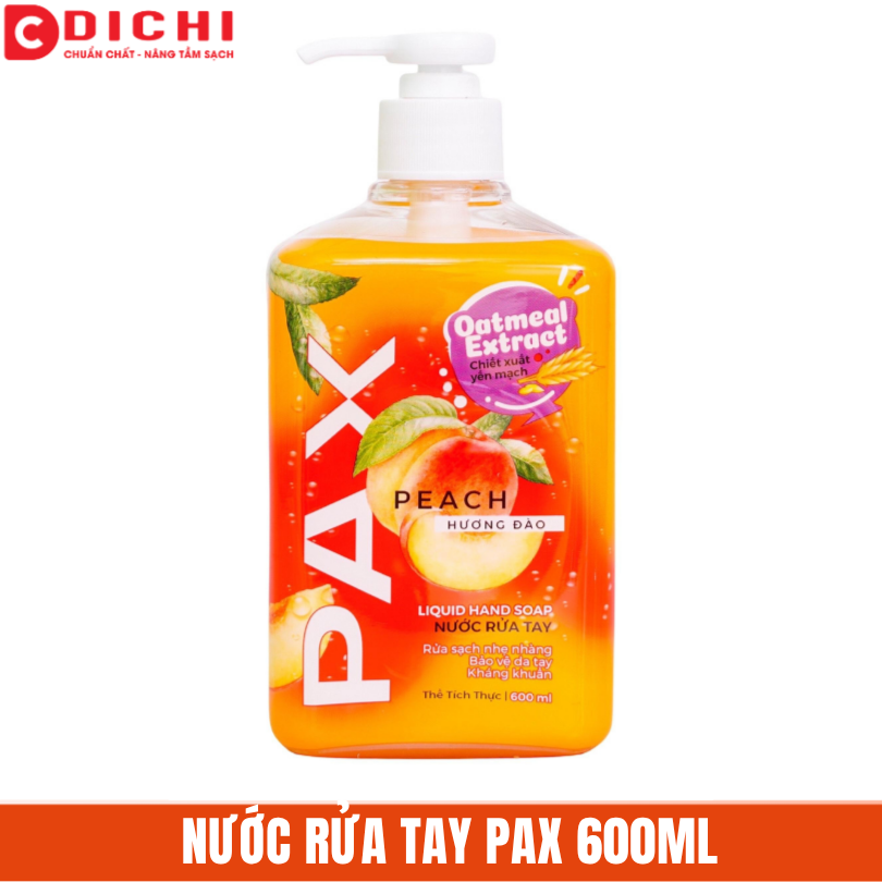 NƯỚC RỬA TAY PAX 600ML