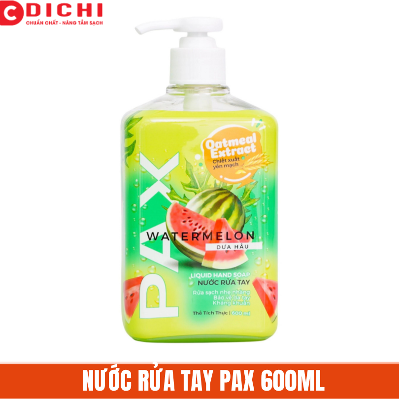 NƯỚC RỬA TAY PAX 600ML