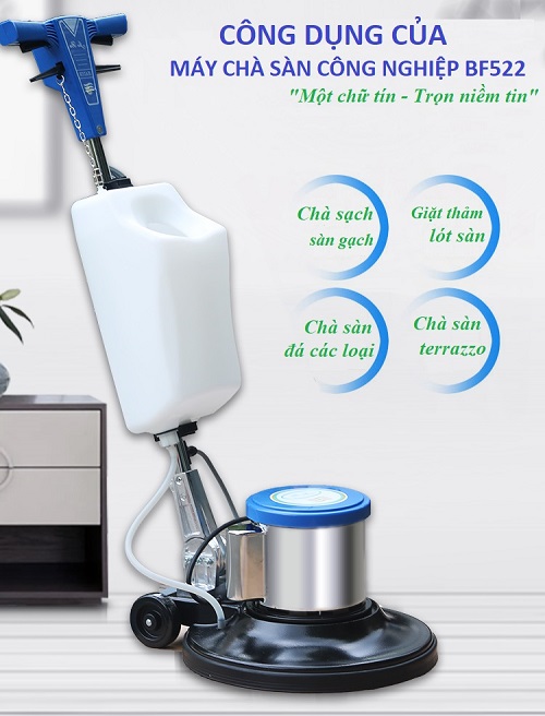 Máy chà sàn giặt thảm BF522