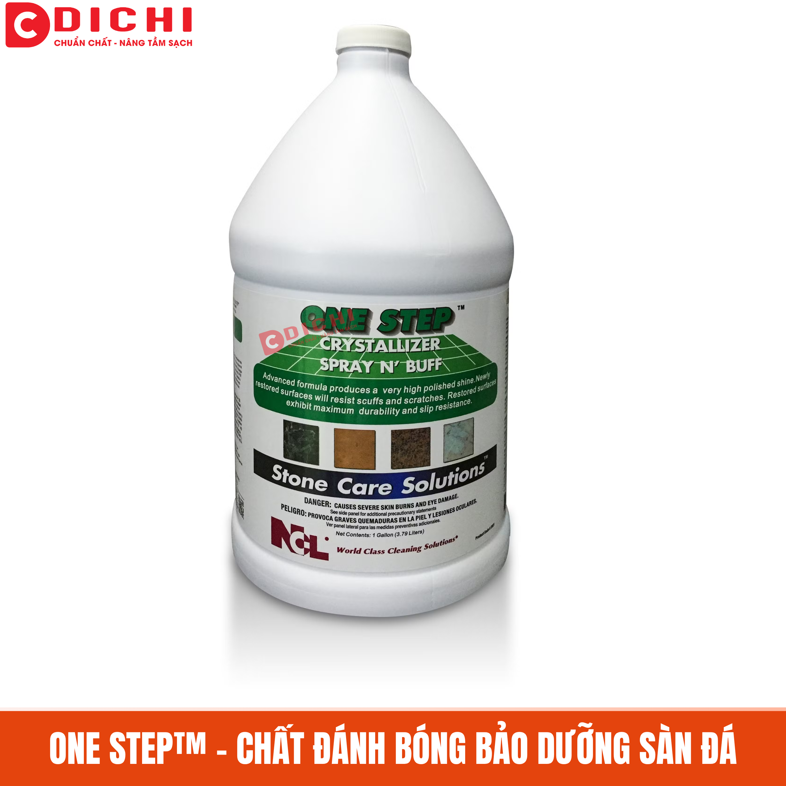 ONE STEP™ - CHẤT ĐÁNH BÓNG BẢO DƯỠNG SÀN ĐÁ TỰ NHIÊN