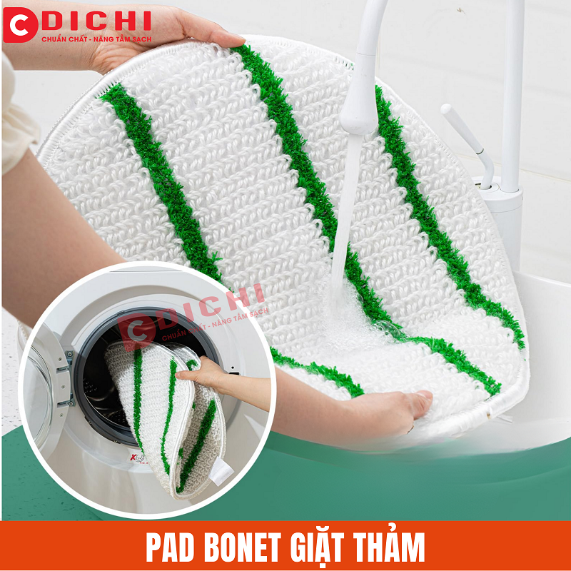 Pad bonet giặt thảm