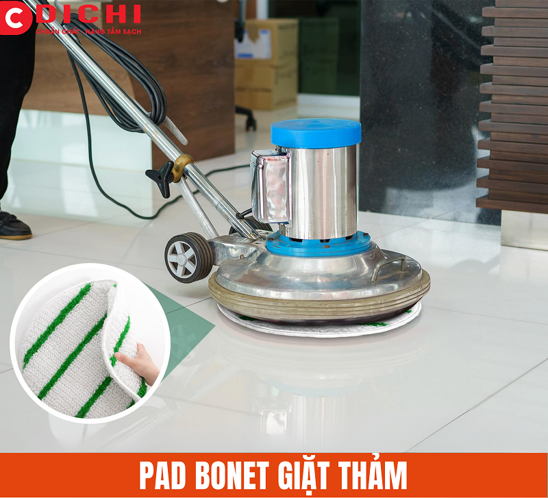 Pad bonet giặt thảm