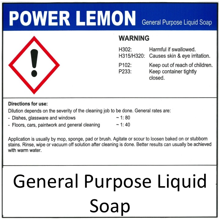 Nước lau sàn mùi chanh Power Lemon