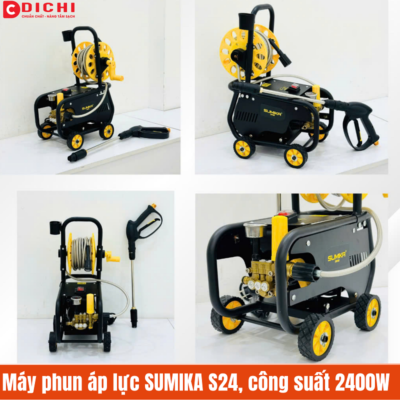 Máy phun áp lực SUMIKA S24, công suất 2400W