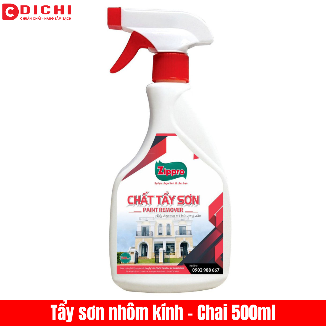 Tẩy sơn nhôm kính - Chai 500ml