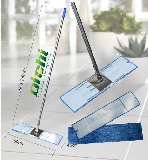 Cây lau inox sanho 60cm
