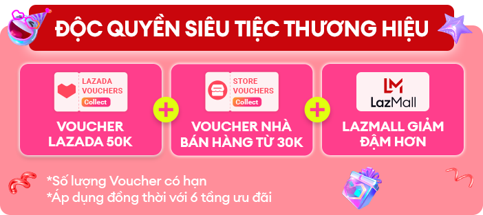 Độc quyền tiệc sale thương hiệu