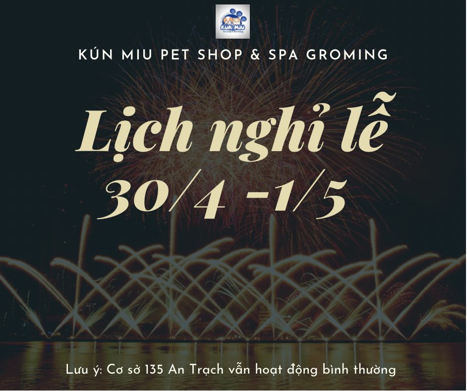 Lịch nghỉ lễ 30/4 - 1/5