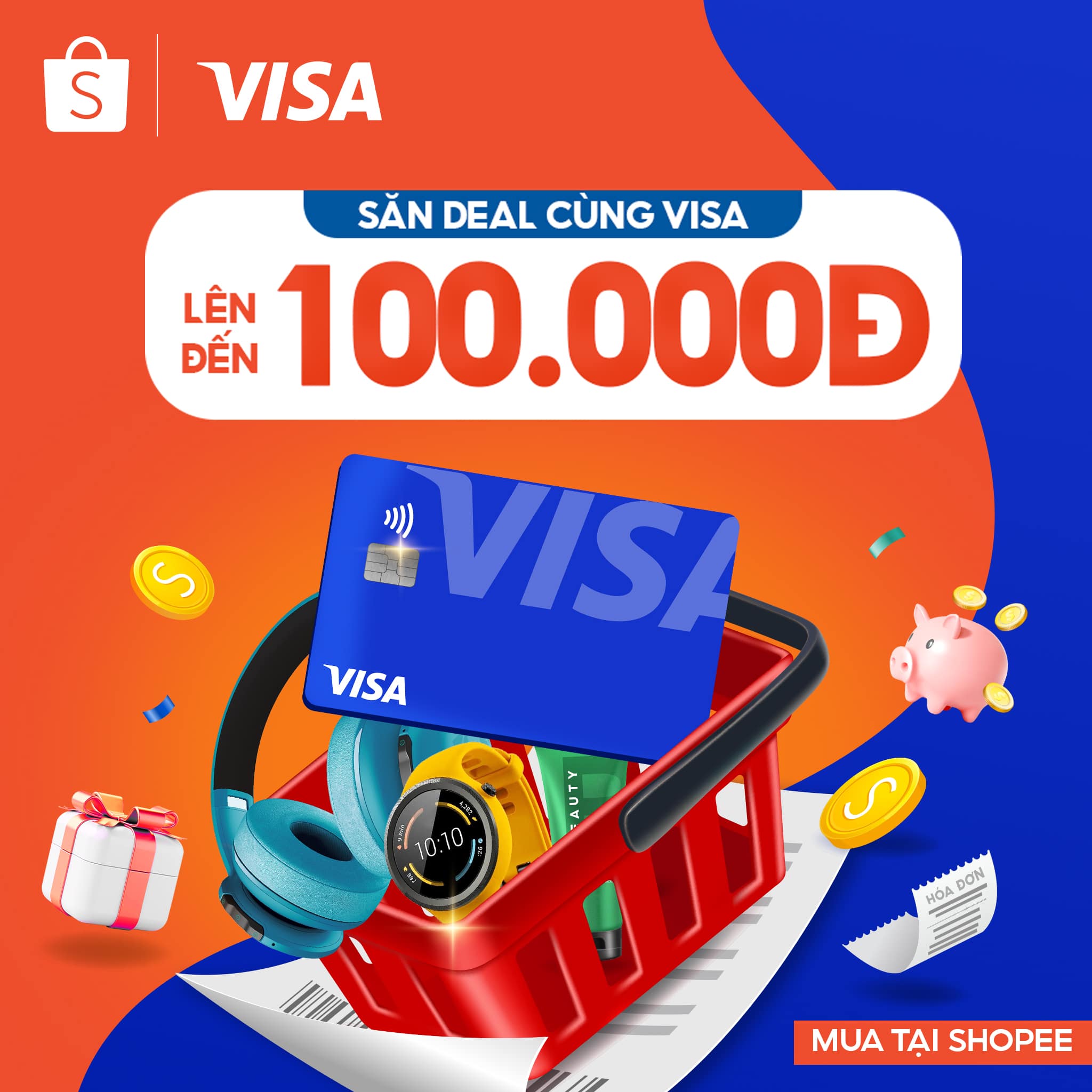SHOPPING THẢ GA, SĂN DEAL CÙNG VISA