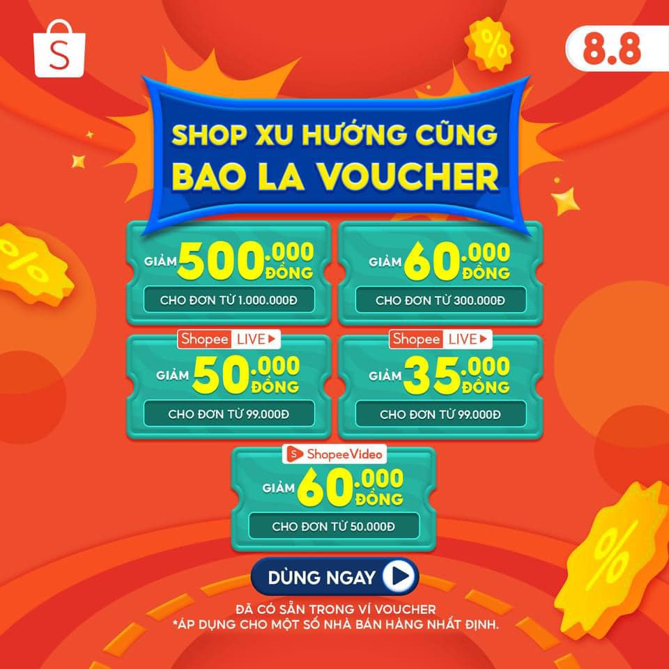 TIẾP SỨC SĂN SALE 8.8