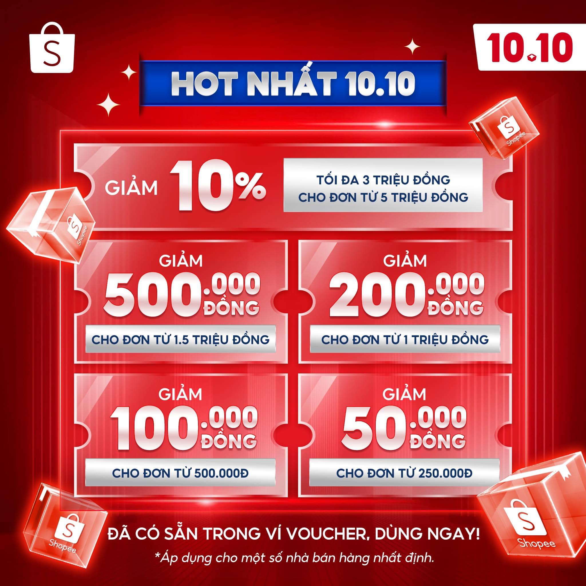 NHẬP ĐẠI TIỆC THƯƠNG HIỆU 10.10 THÔI NÀOOO
