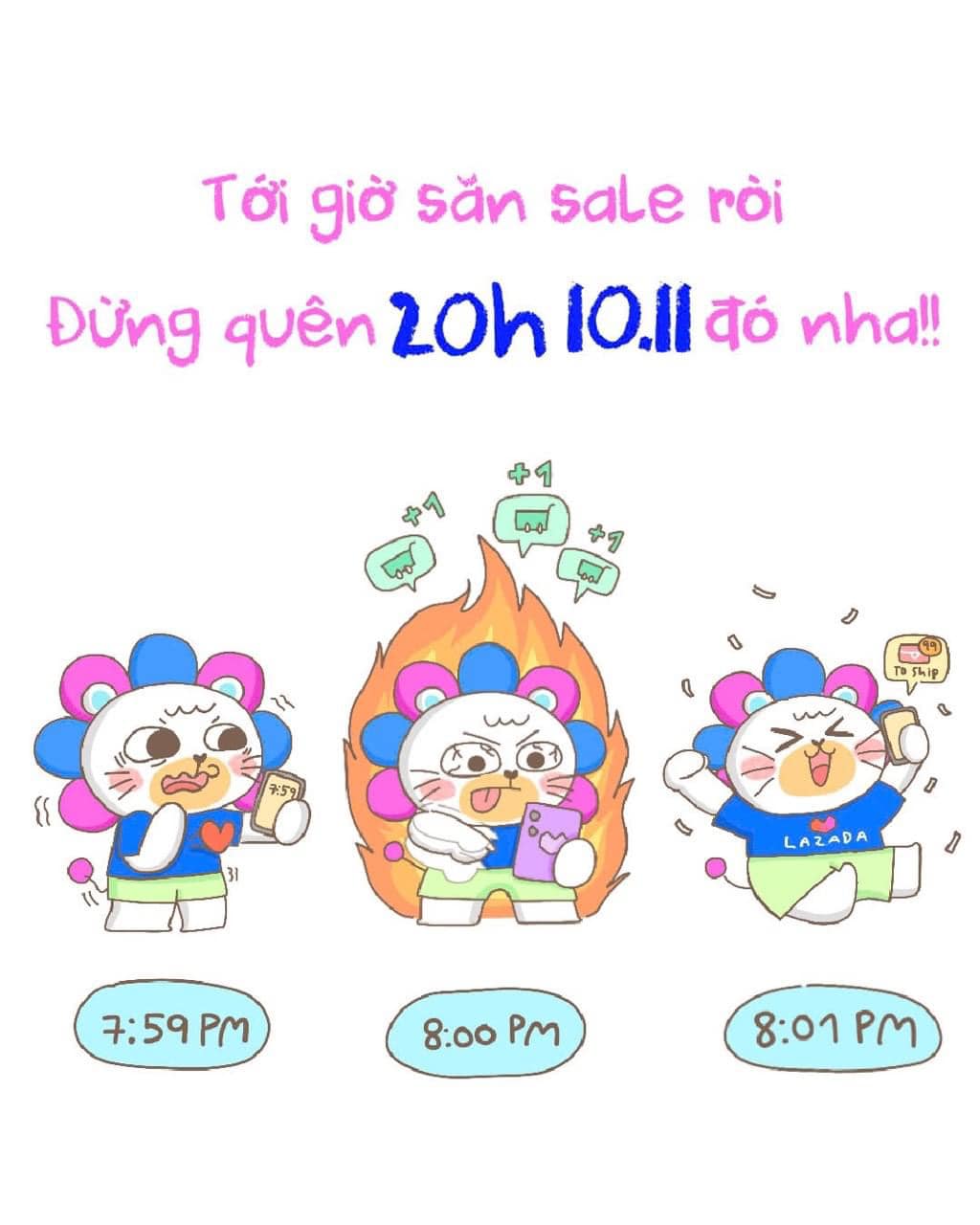 Săn sale 11/11 cùng Lazada