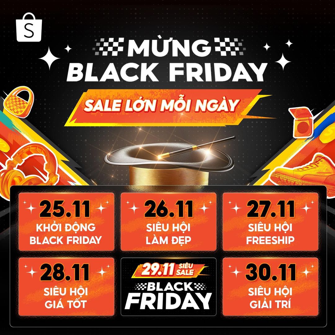 RỘN RÀNG TUẦN LỄ BLACK FRIDAY