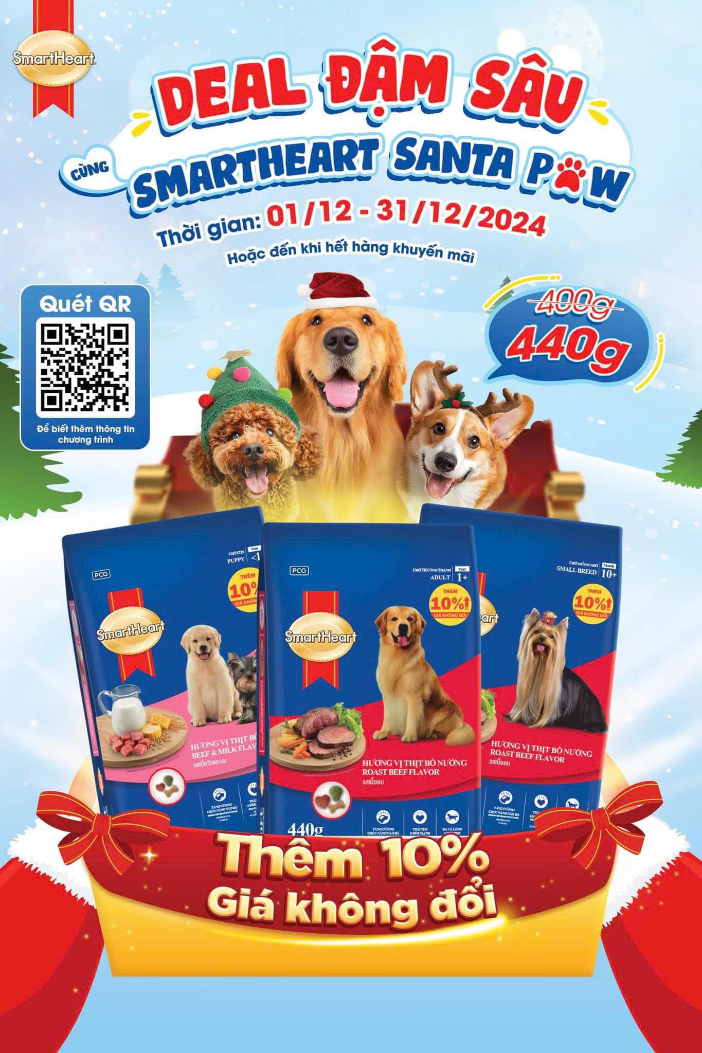 GIÁNG SINH LUNG LINH, SMARTHEART LINH ĐÌNH QUÀ TẶNG