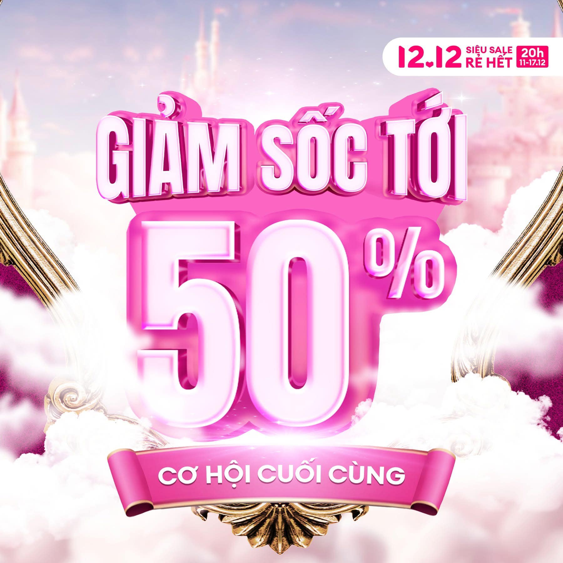 LAZADA GIẢM SỐC TỚI 50%