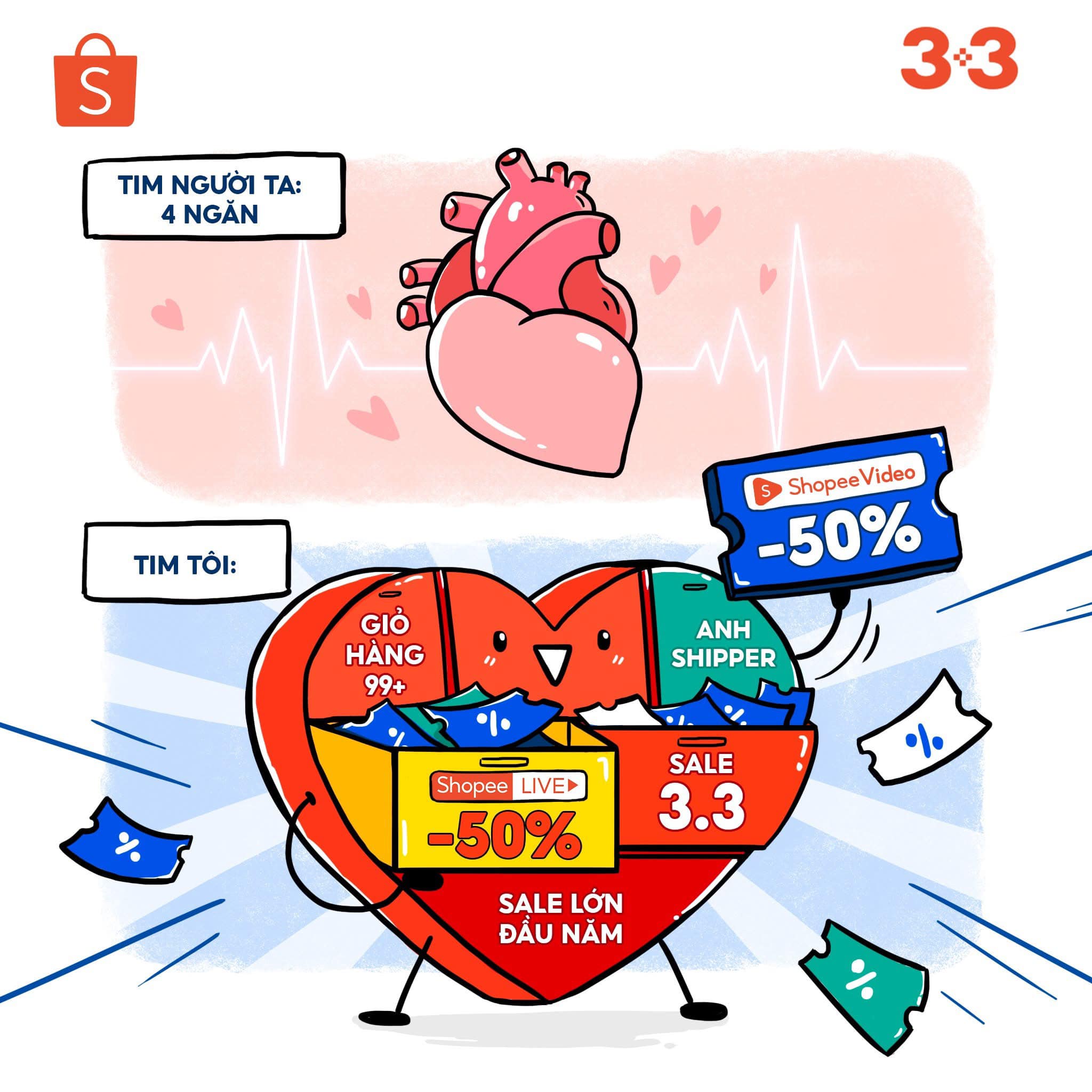 SHOPEE SALE LỚN ĐẦU NĂM