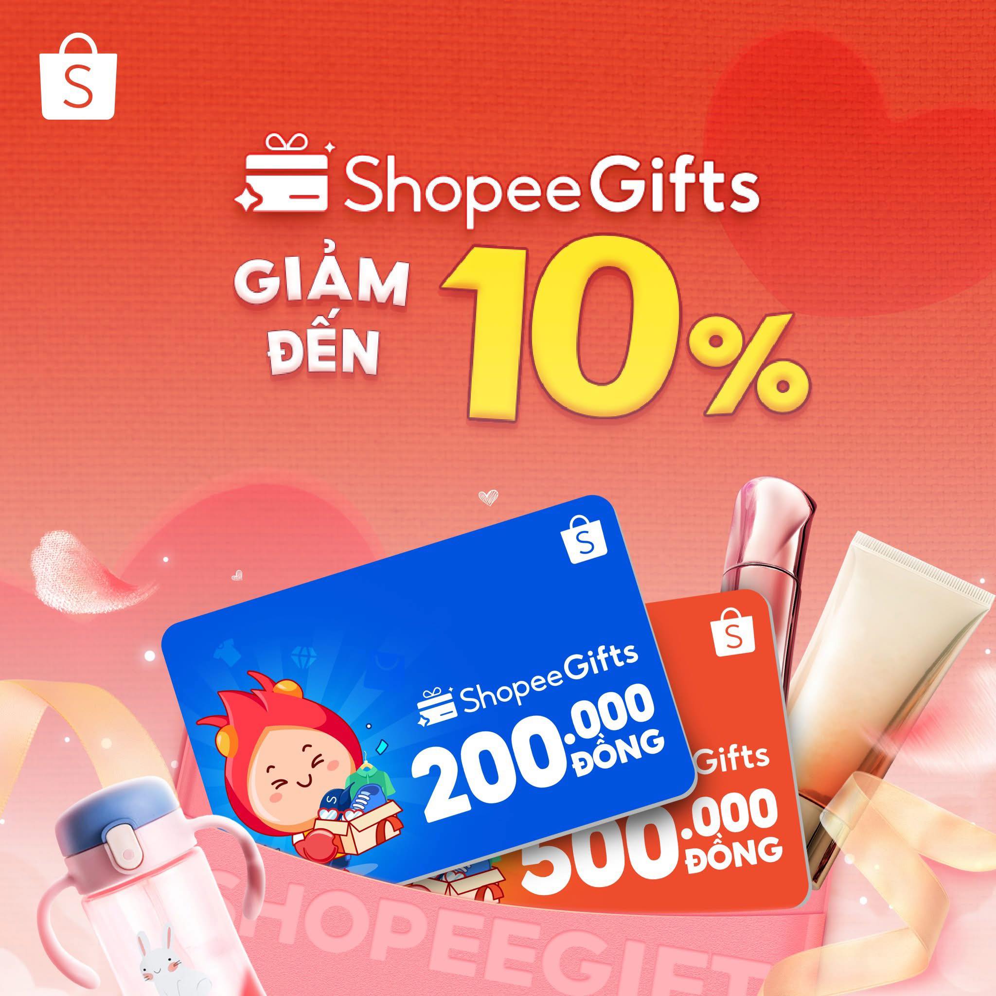 ShopeeGifts siêu sale tháng 4