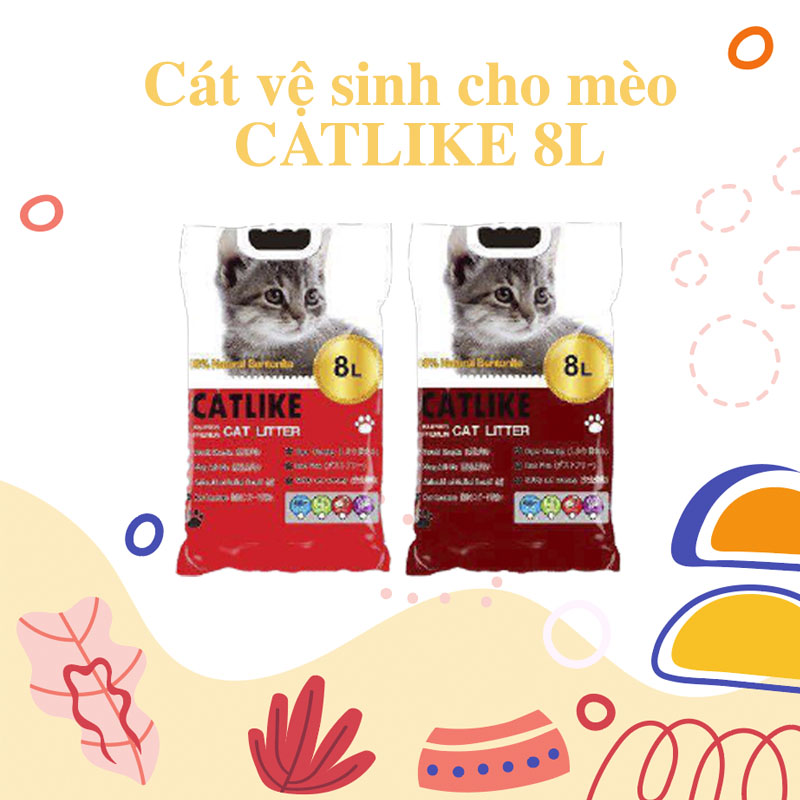 Cát vệ sinh cho mèo CATLIKE 8L