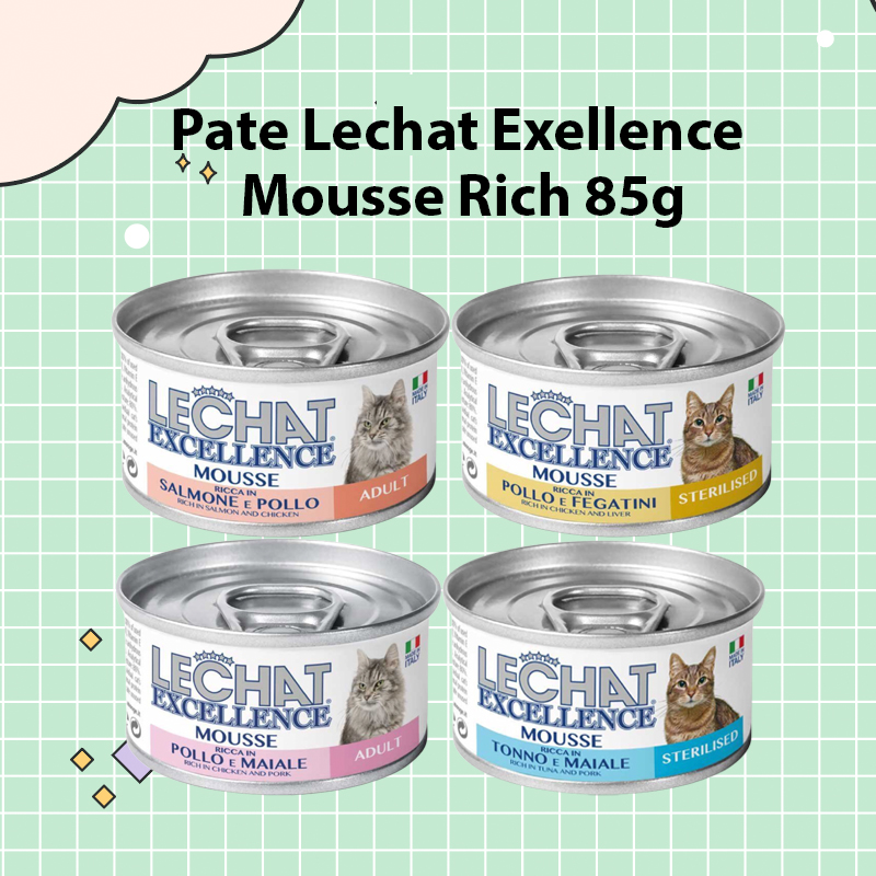 Pate Lechat Exellence Mousse Rich 85g