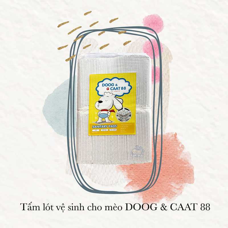 Tấm lót vệ sinh cho mèo DOOG & CAAT 88