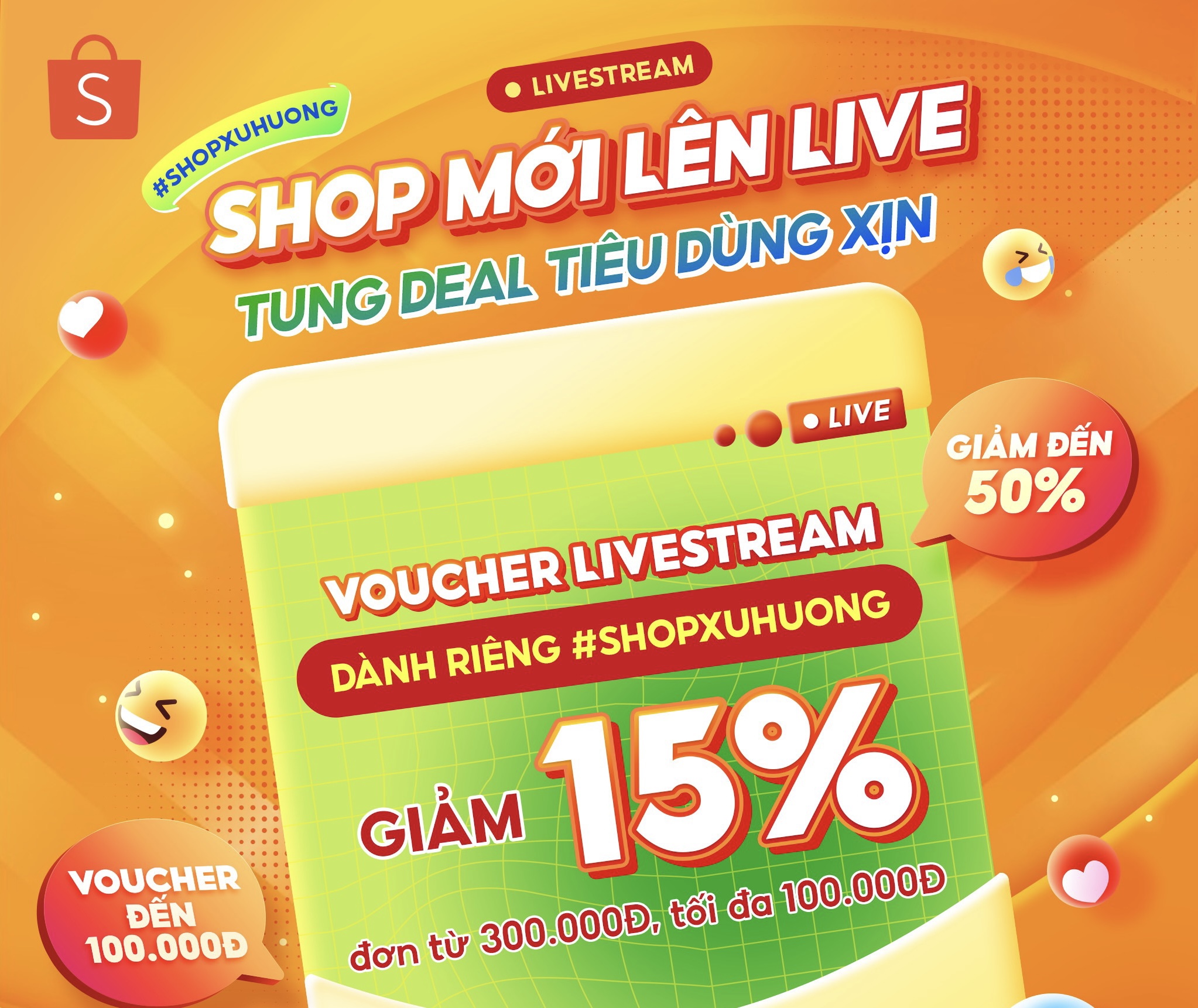 NGÀY HỘI SHOP TIÊU DÙNG SHOPEE 07.09 LÊN LIVE