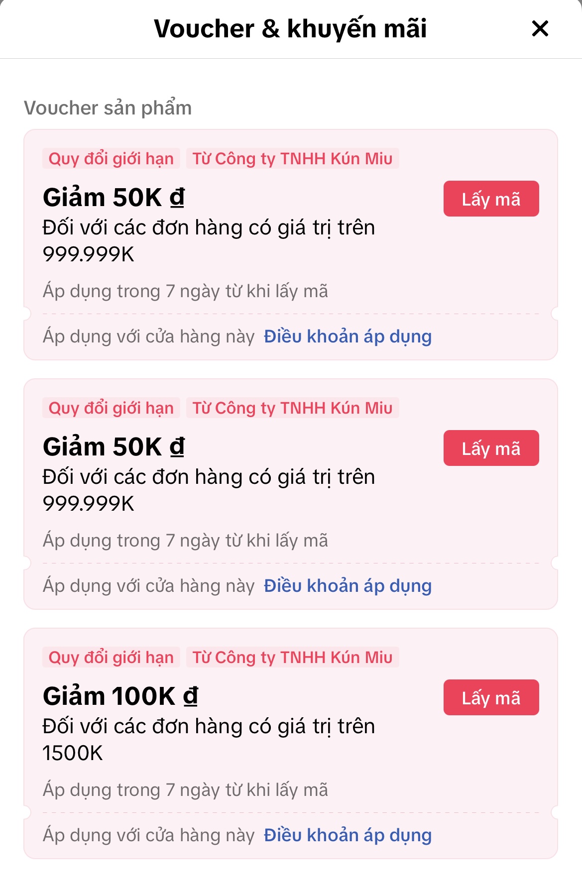 Deal sốc Tiktok đầu tháng