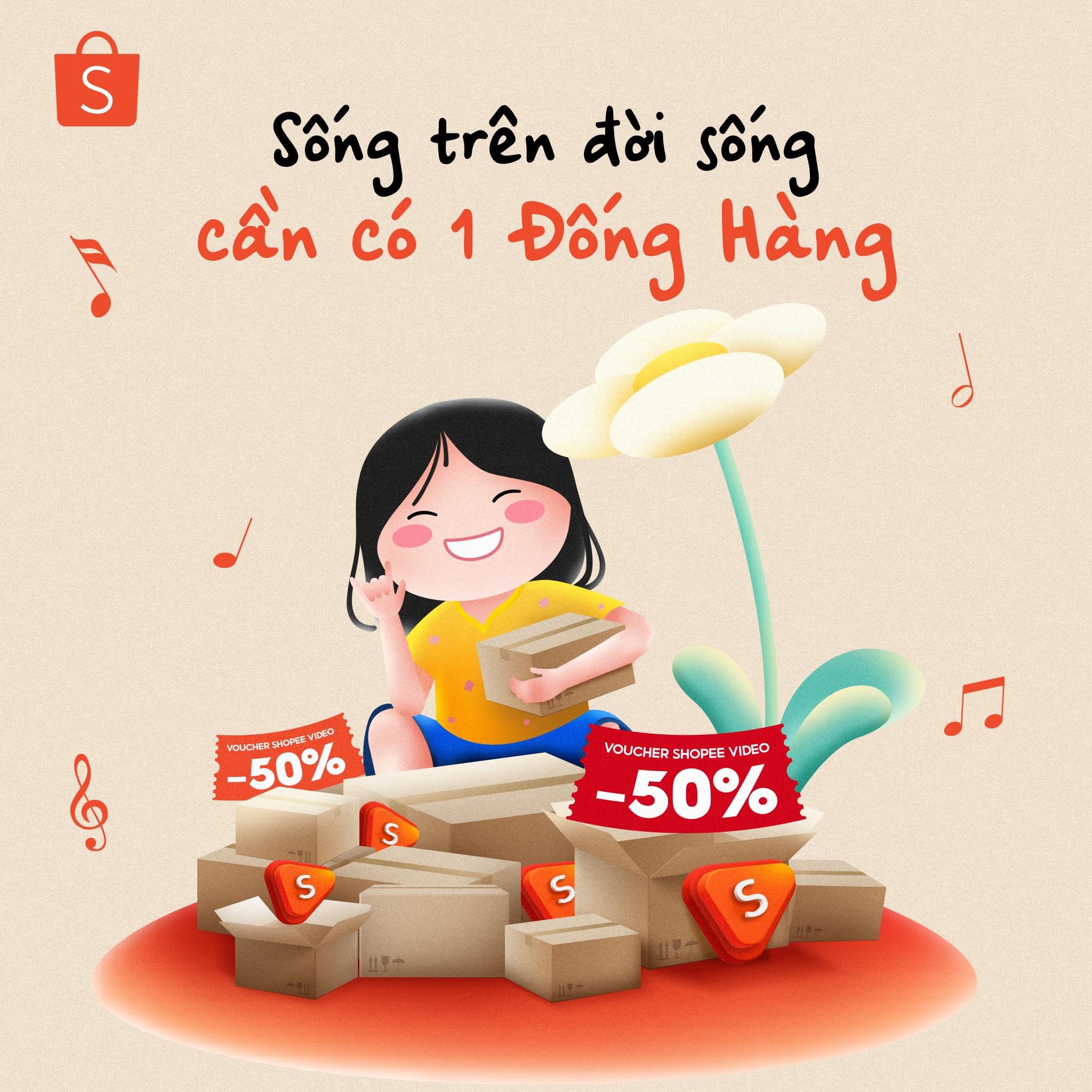 Shopee Video giảm 50%