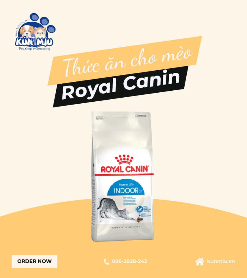 Thức ăn cho mèo Royal Canin Indoor 27