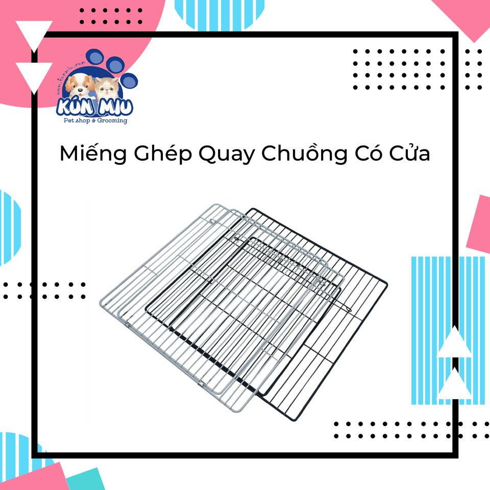 Miếng ghép quây chuồng có cửa