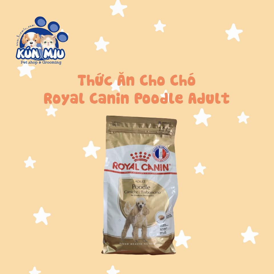 Thức ăn cho chó Royal Canin Poodle Adult