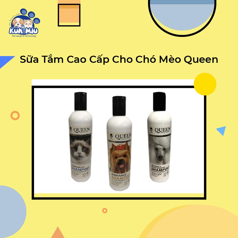 Sữa tắm cao cấp cho chó mèo Queen