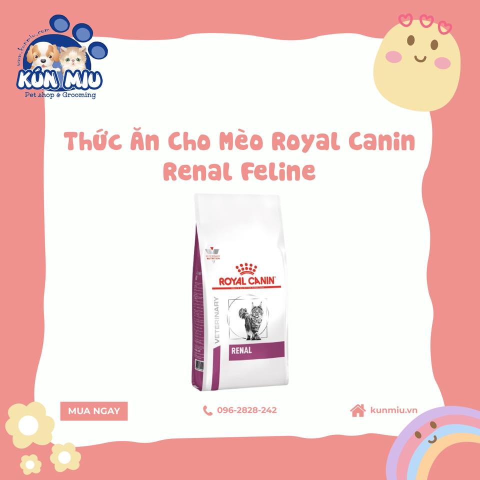 Thức ăn cho mèo Royal Canin Renal Feline