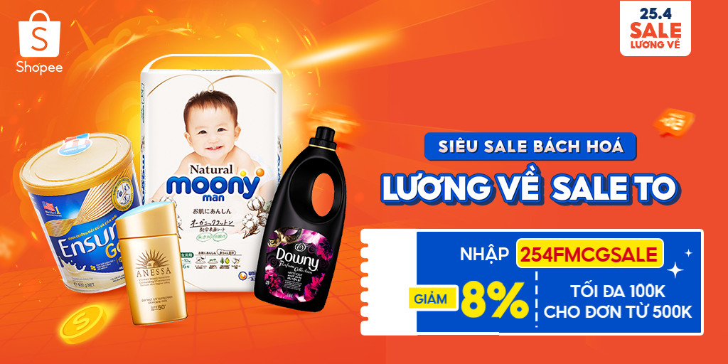 MINI SALE THÁNG 4 CÙNG SHOPEE 