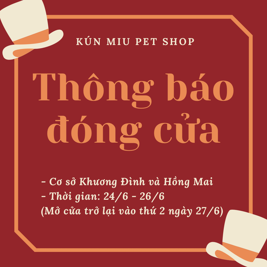 Thông báo đóng cửa