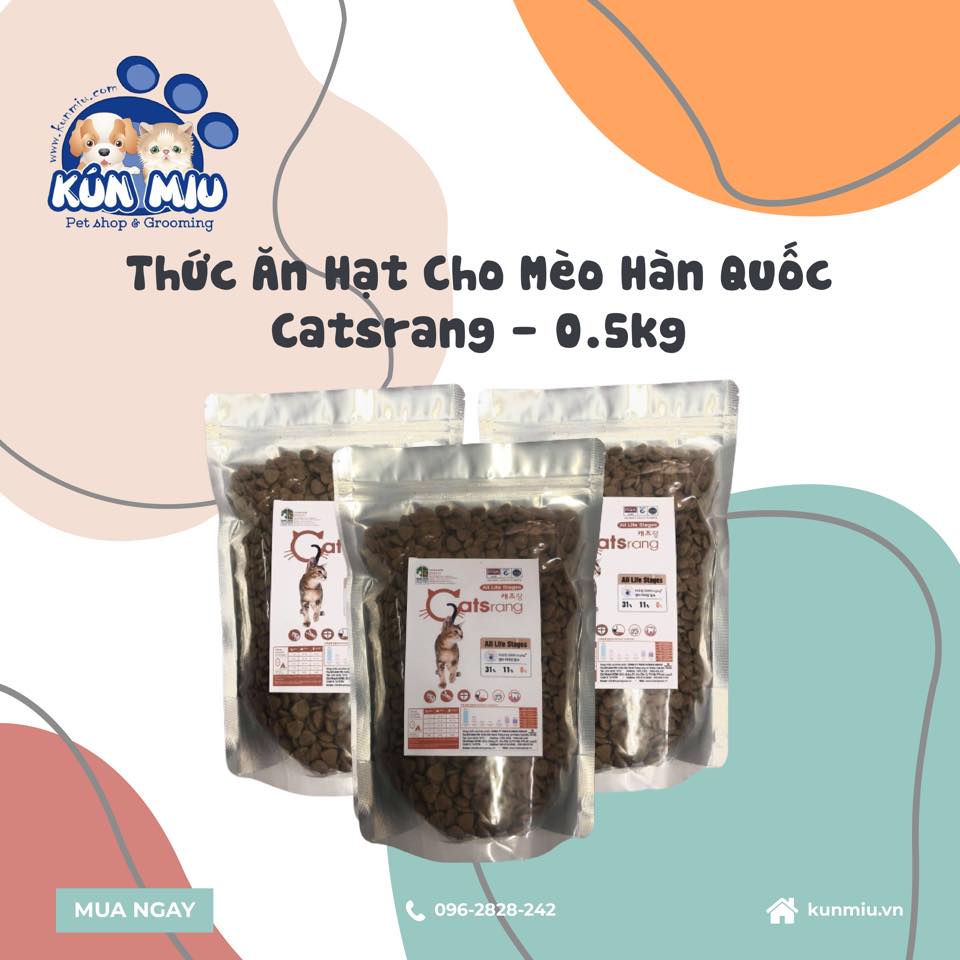 Thức Ăn Hạt Cho Mèo Hàn Quốc Catsrang