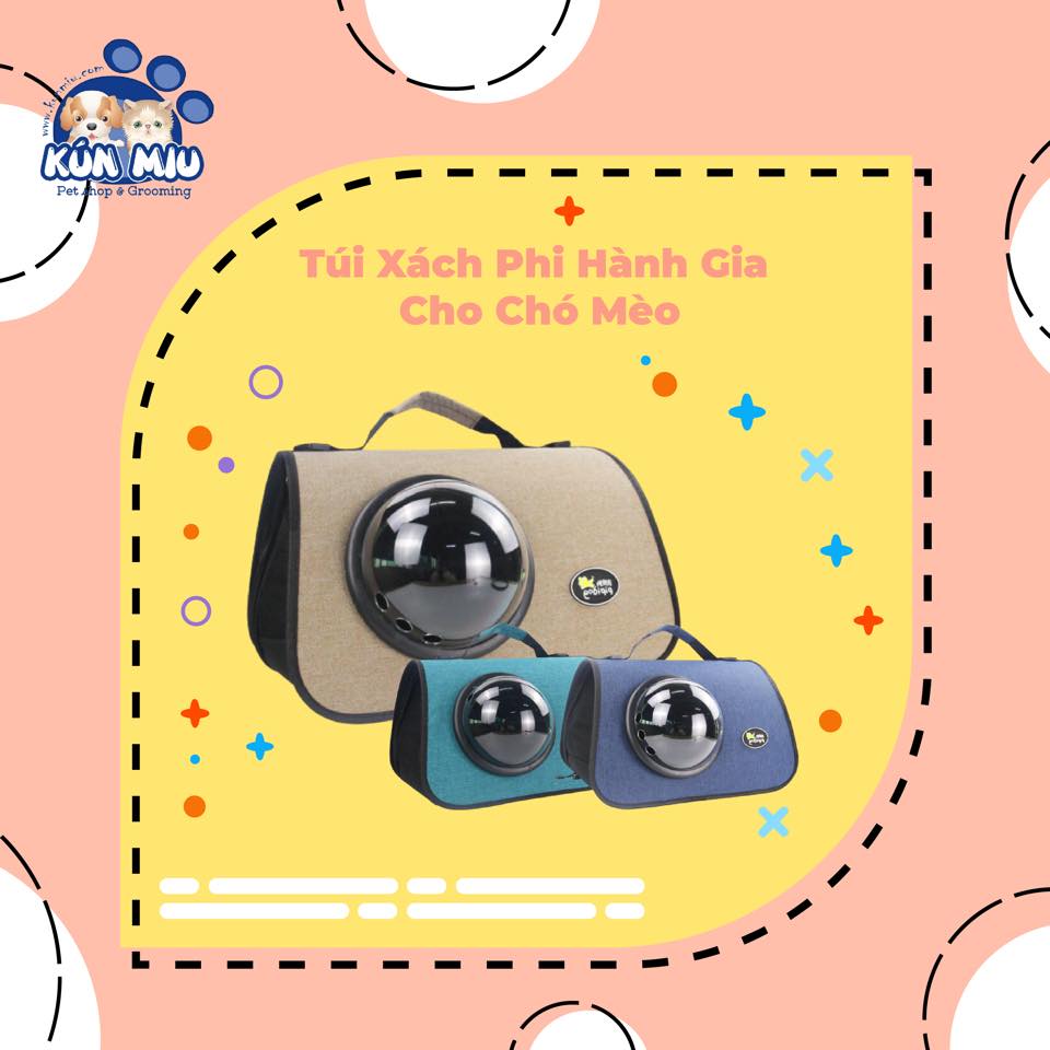 Túi xách phi hành gia cho chó mèo