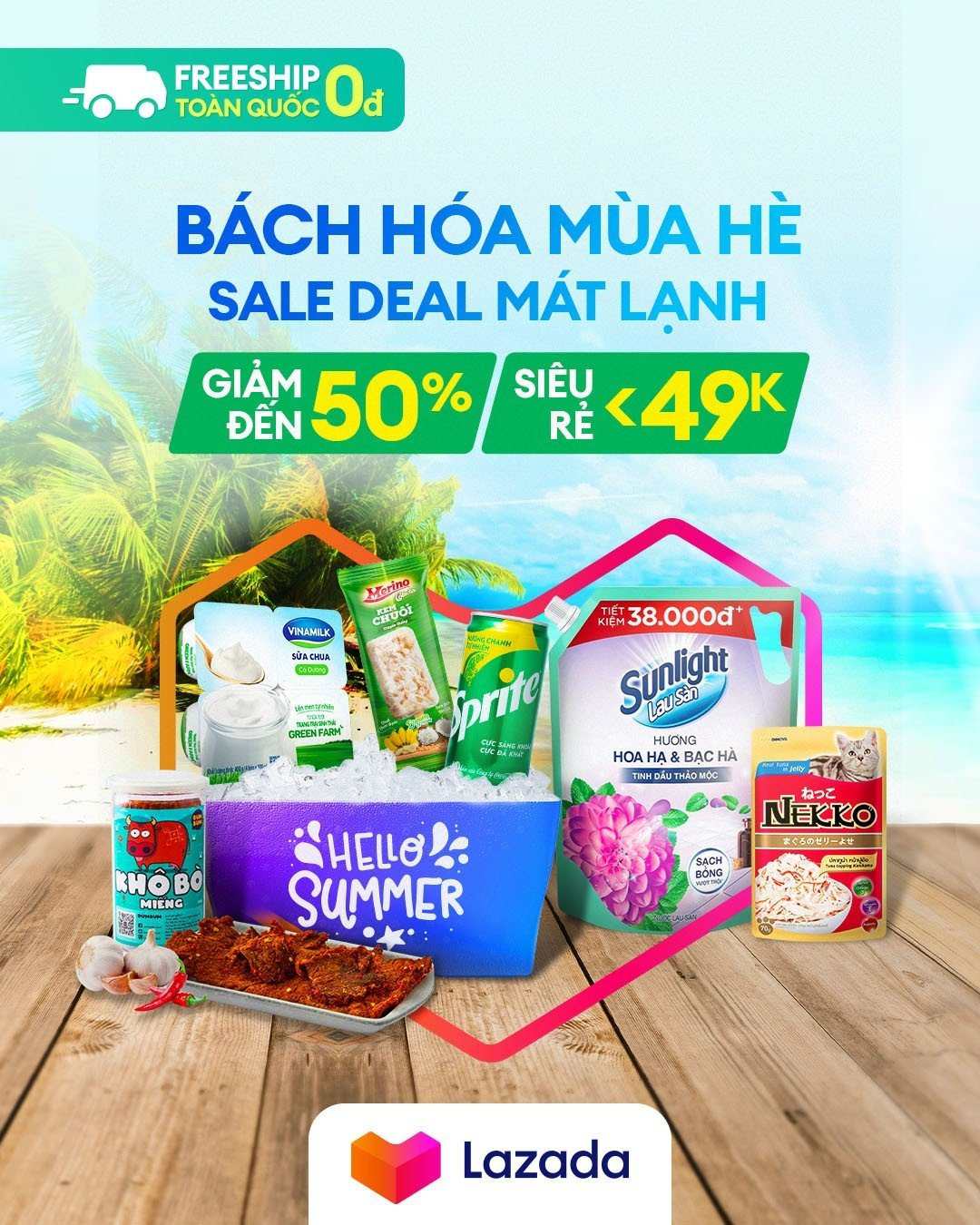 BÁCH HOÁ MÙA HÈ SALE DEALS MÁT LẠNH