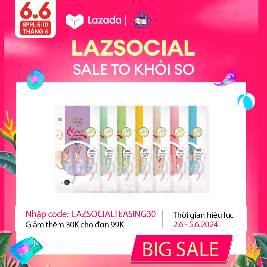 LAZADA SALE TO KHỎI SO
