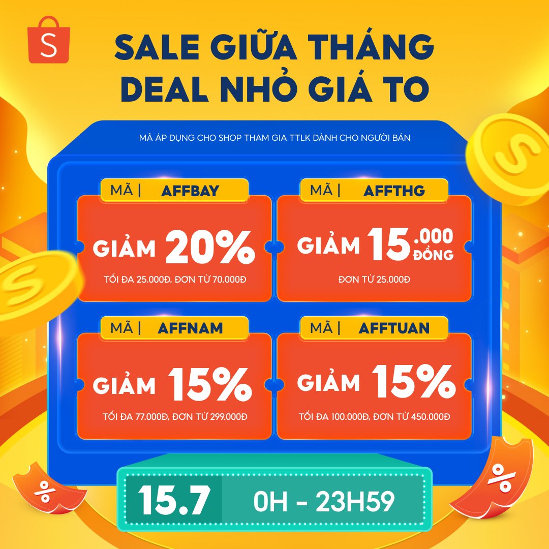 DUY NHẤT 15.7, SALE TO HẾT SẨY