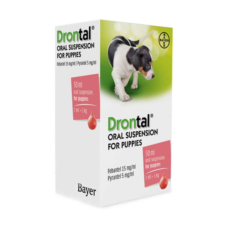 Thuốc tẩy giun sán cho chó con Drontal Puppy 50ml