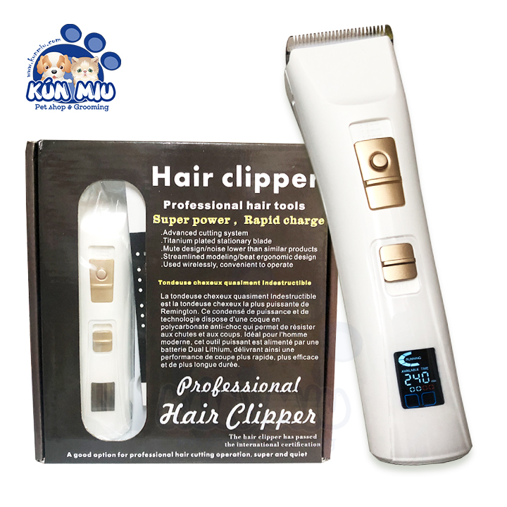 Tông đơ cho chó mèo cao cấp Hair Clipper – Kún Miu Pet shop & grooming Tông đơ cho chó mèo cao cấp Hair Clipper – Kún Miu Pet shop & grooming