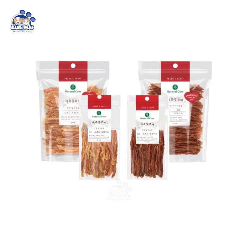 Snack Cho Chó Thịt Sấy Cứng Natural Core 40g