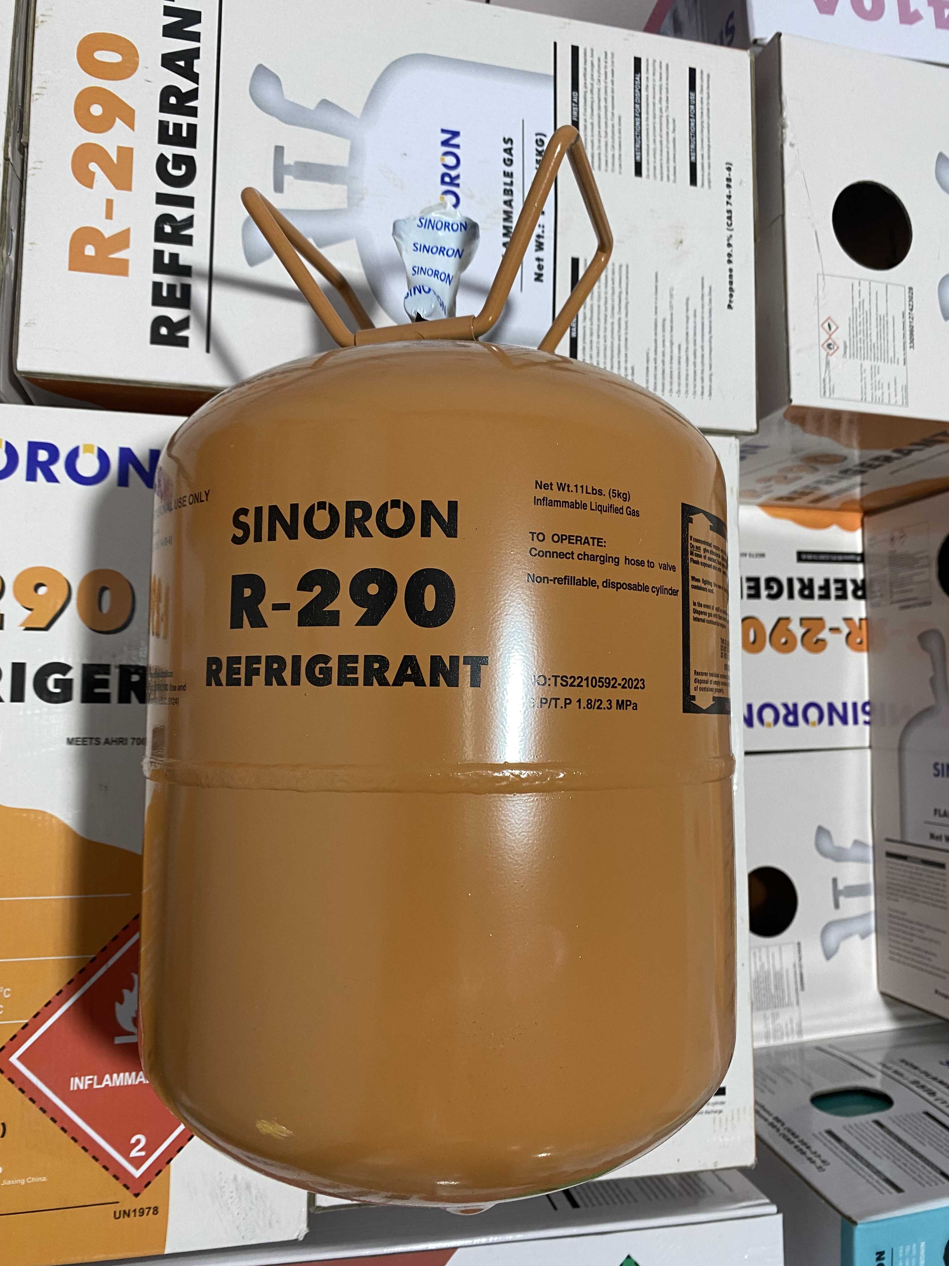 Gas lạnh R290 (Net 5 kg) Sinoron